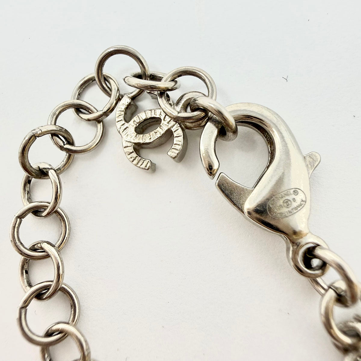 Chanel Double Layered Large Snowflake Station Necklace