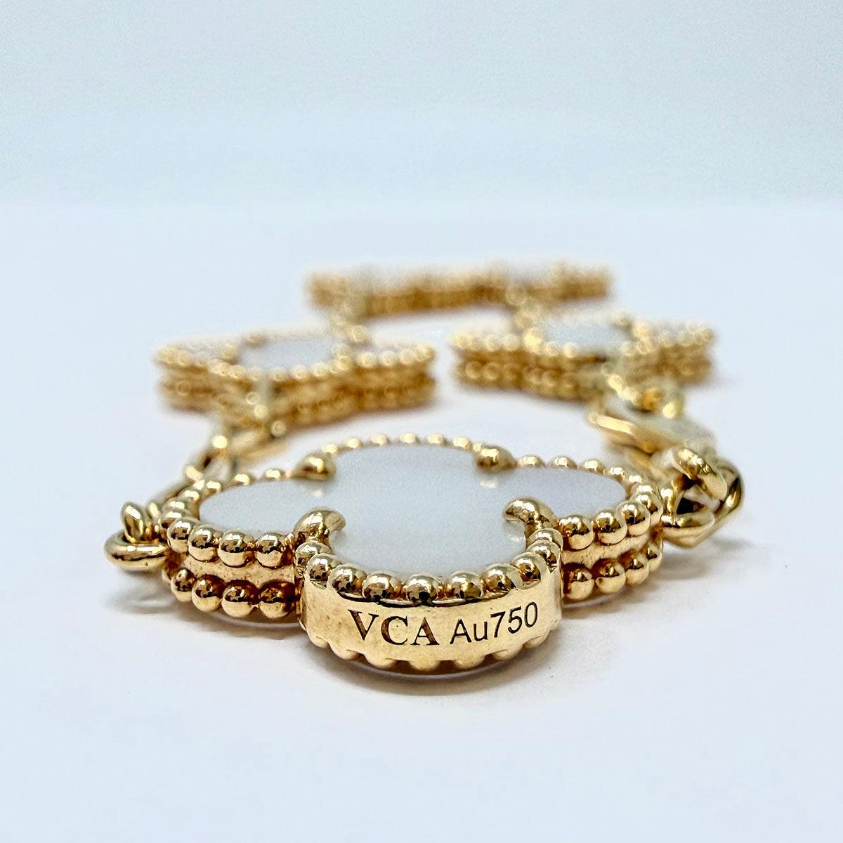 Van Cleef & Arpels Vintage Alhambra 5 Motif Bracelet
