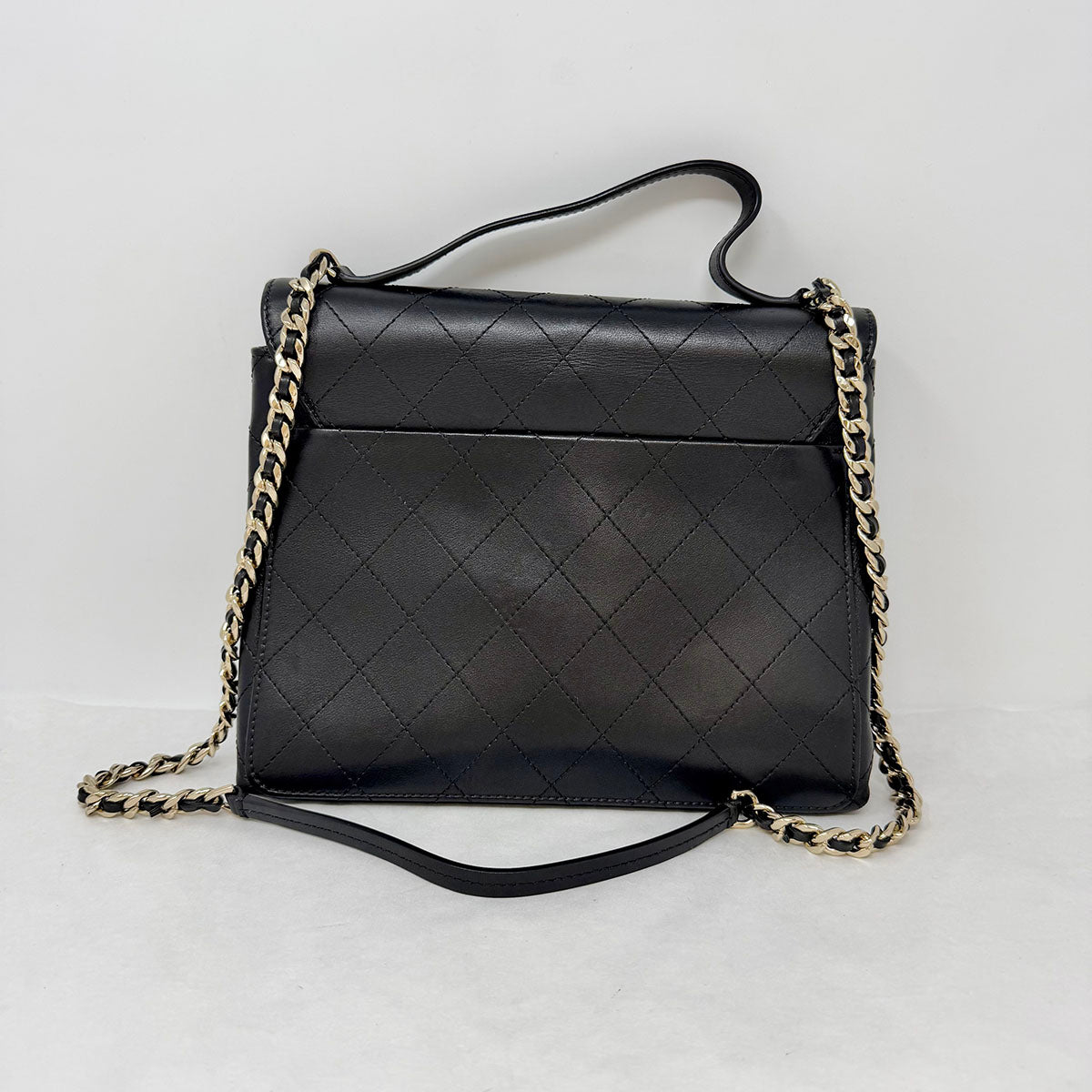 Chanel Quilted Handle Bag