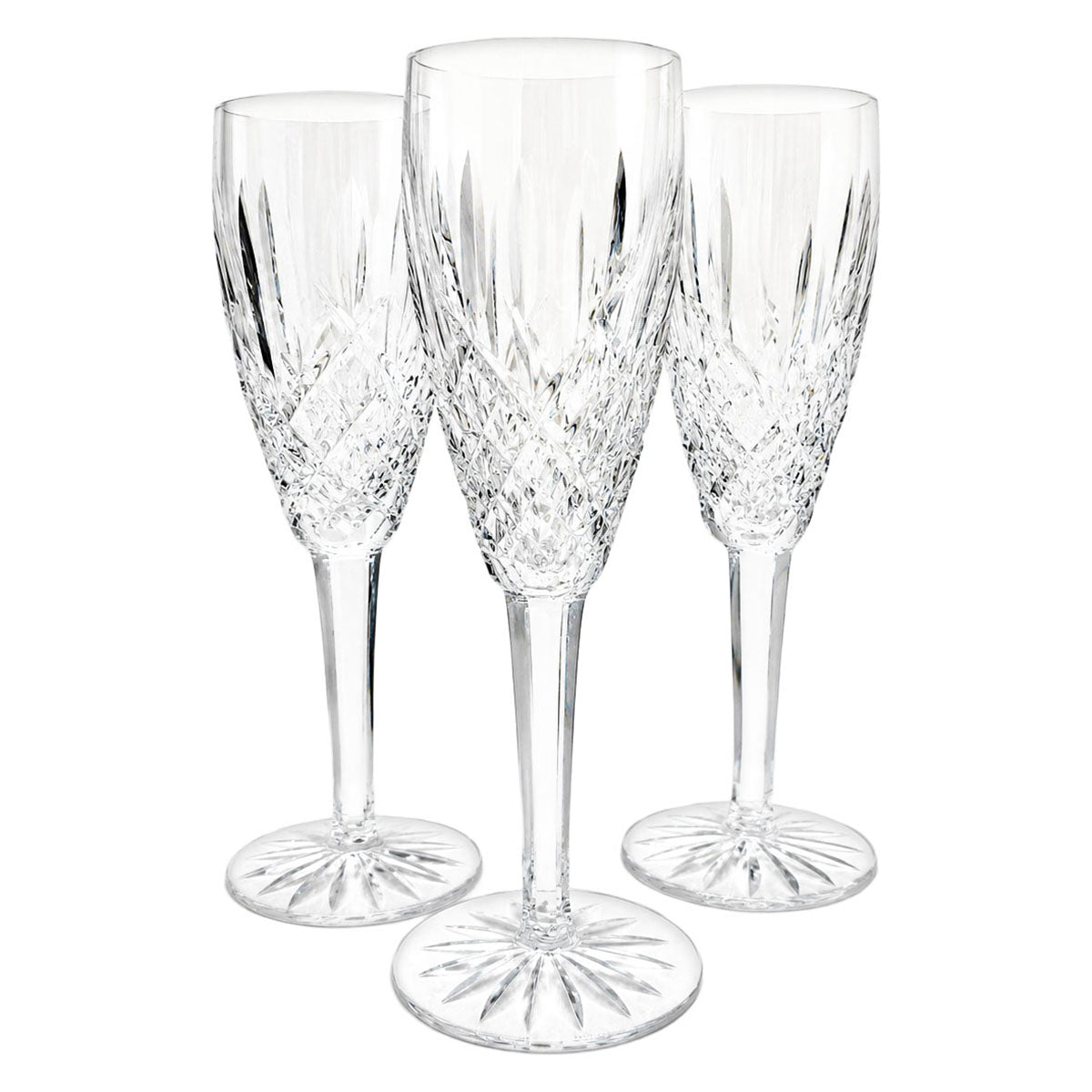 Set of 6 Araglin Champagne Flutes