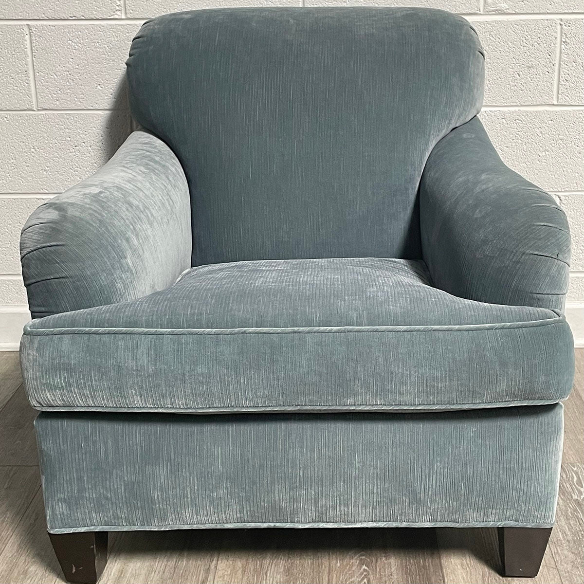 Blue Velvet Chair