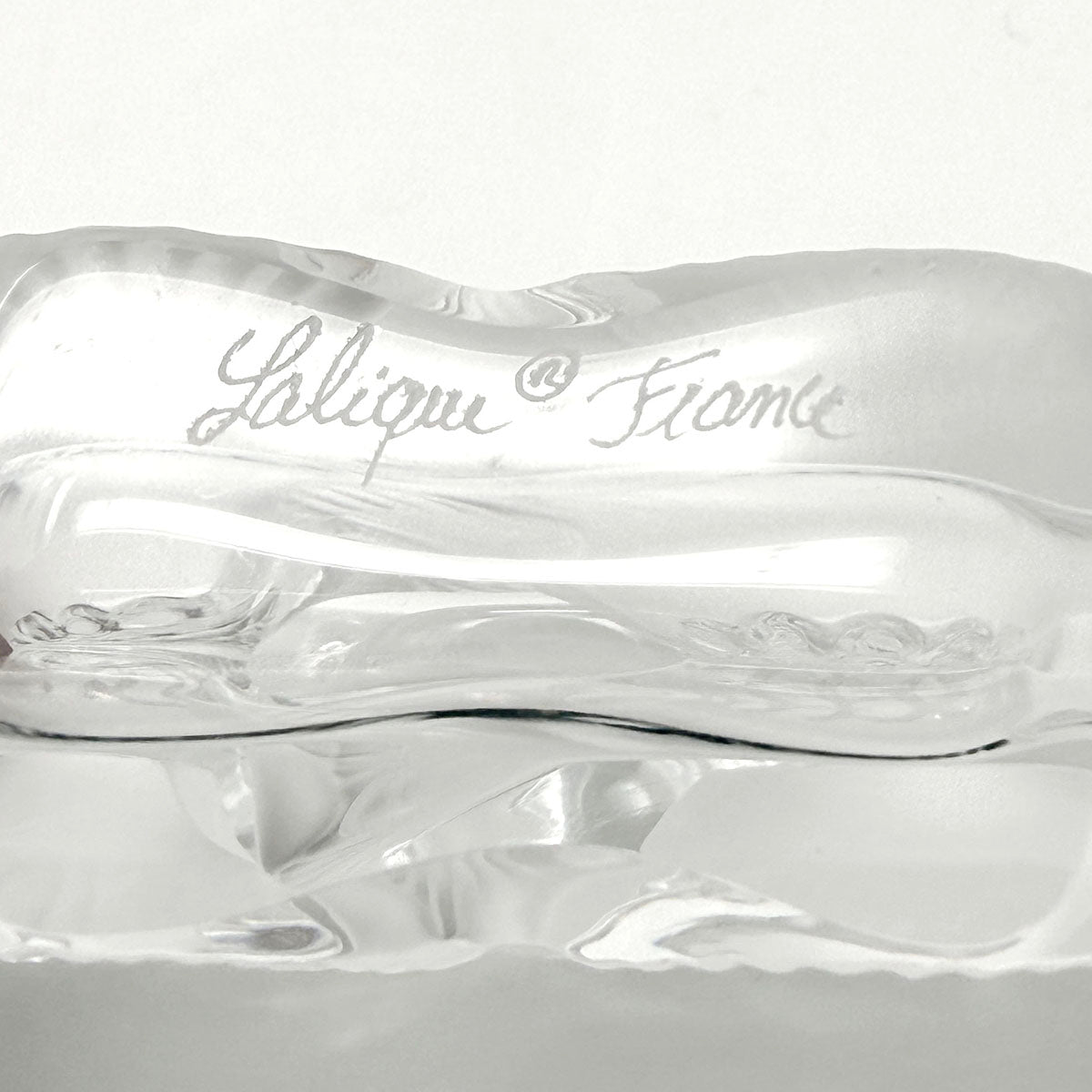 Lalique Deux Fleurs Perfume Bottle w Stopper