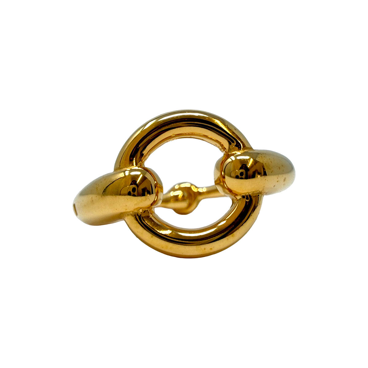 Hermes Knot  Scarf Ring
