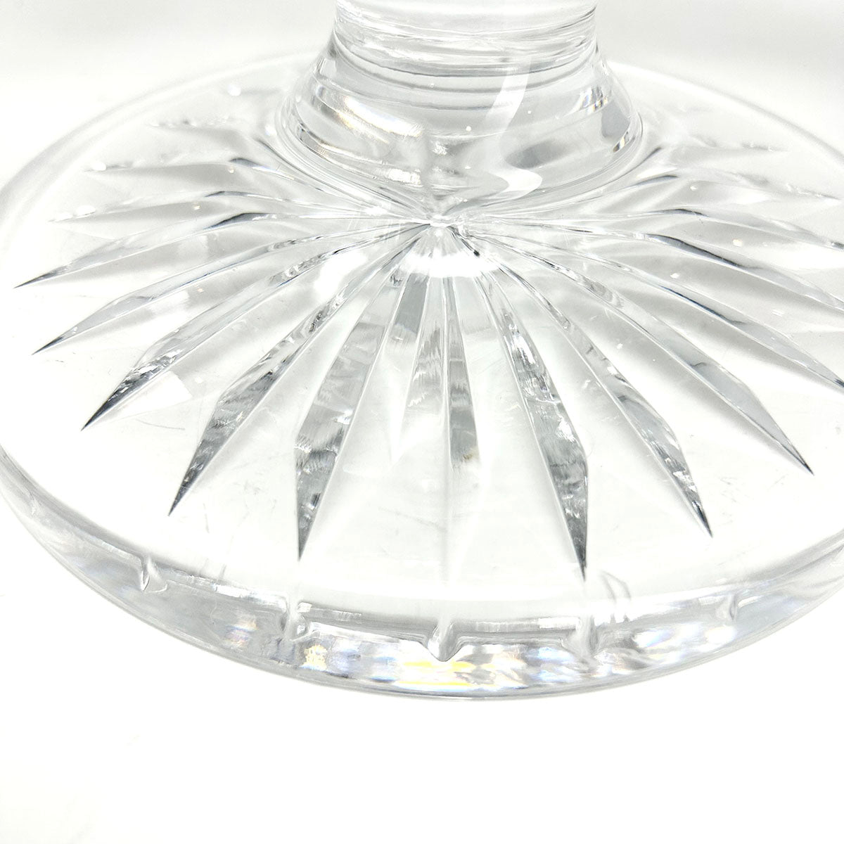 Waterford Master Cutter Compote/Centerpiece Bowl Etched "Waterford"