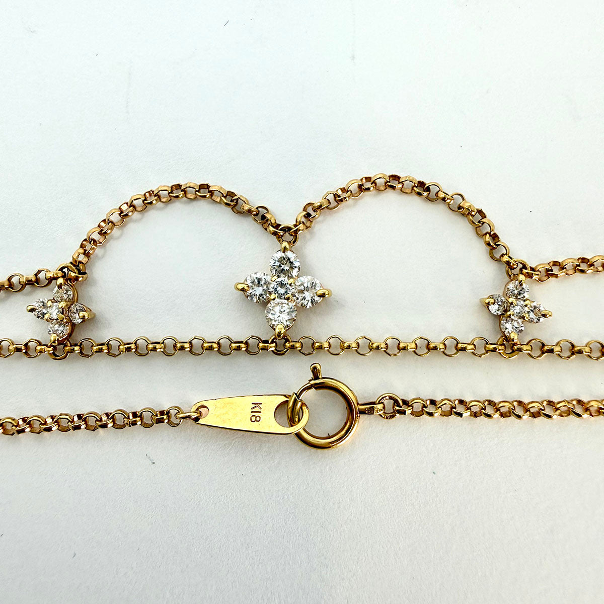 18K Diamond Necklace