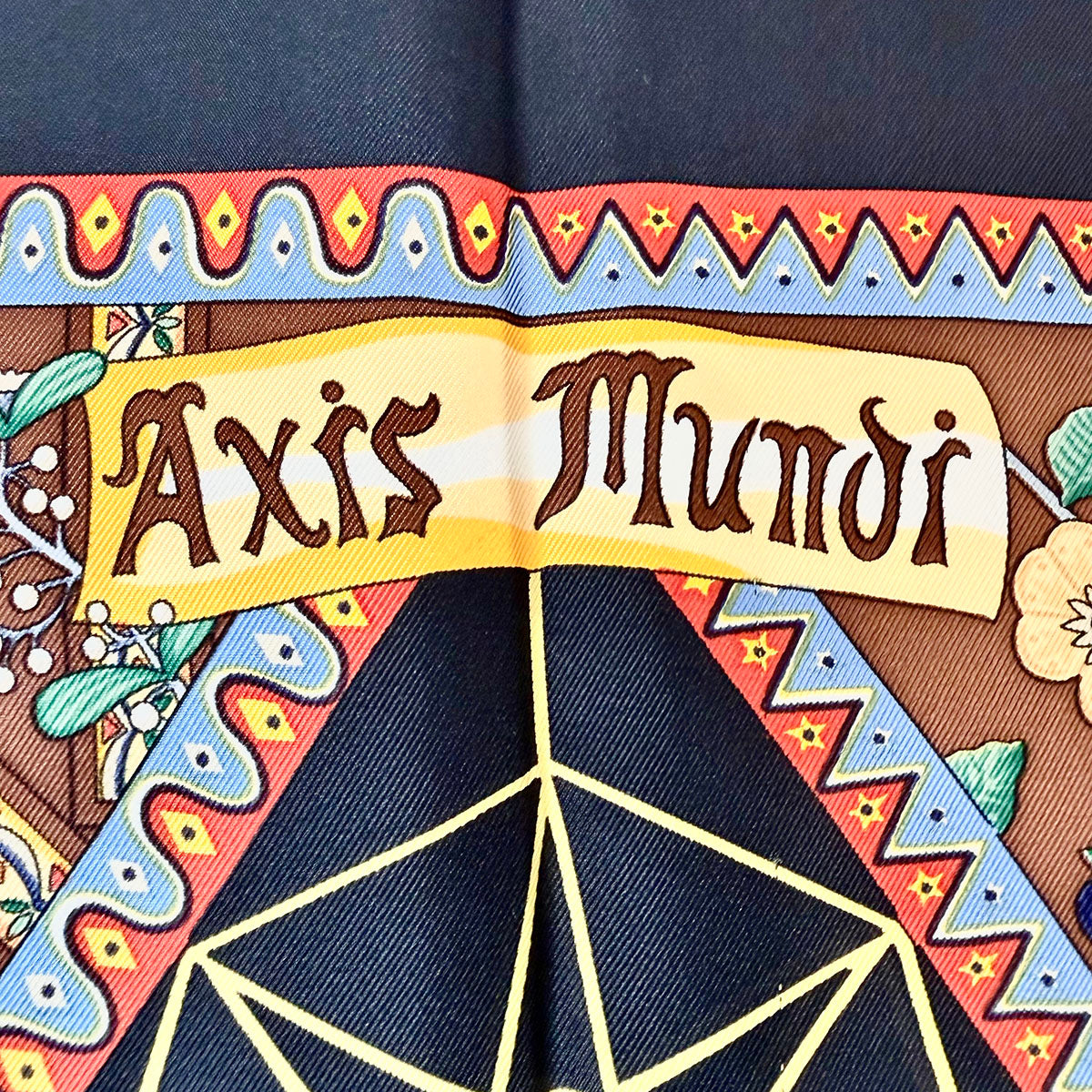 Hermes "Axis Mundi"Scarf