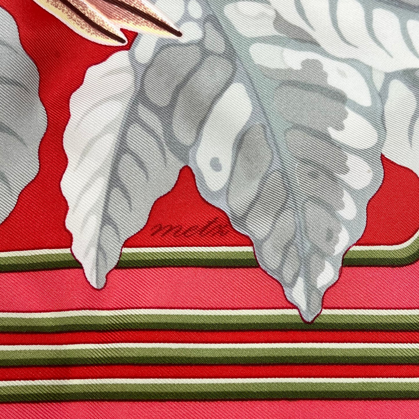 Hermes "Les Perroquets" Scarf