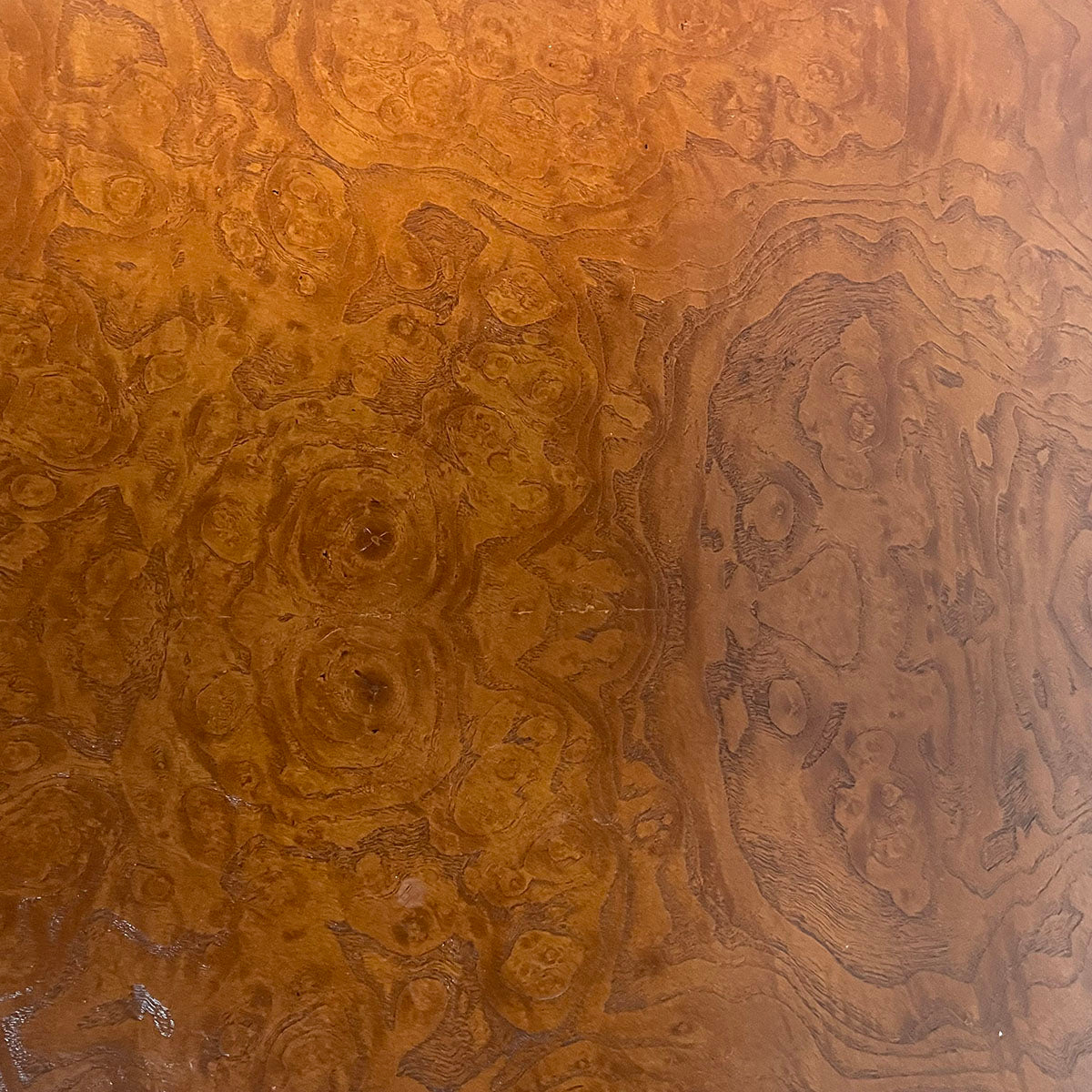 Curved Front Wood Sideboard