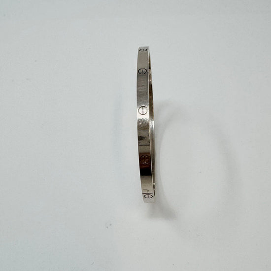 Cartier 18K White Gold "LOVE" Bracelet