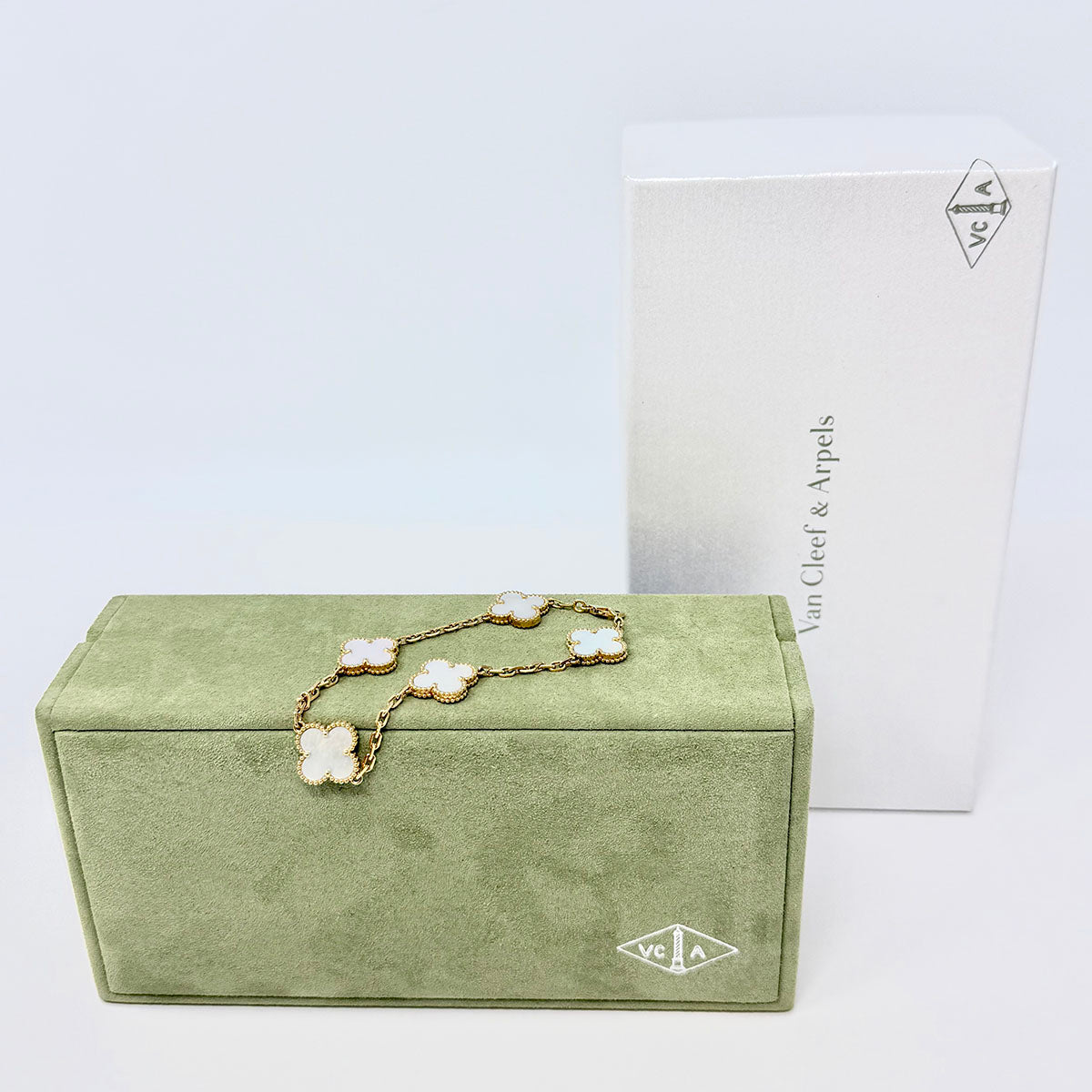 Van Cleef & Arpels Vintage Alhambra 5 Motif Bracelet