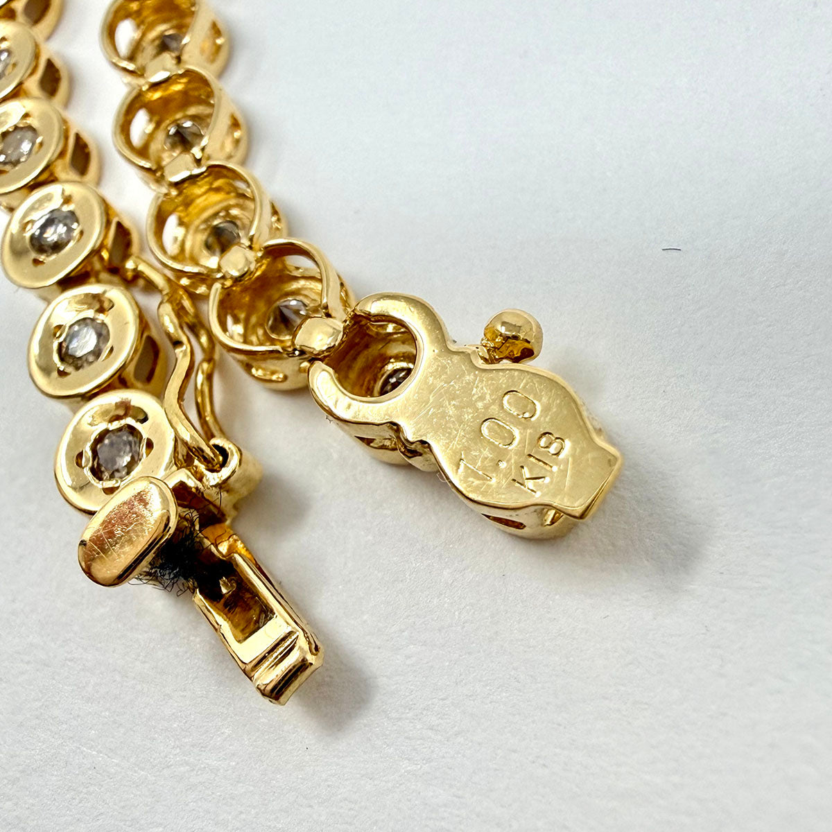 18K Diamond Tennis Bracelet
