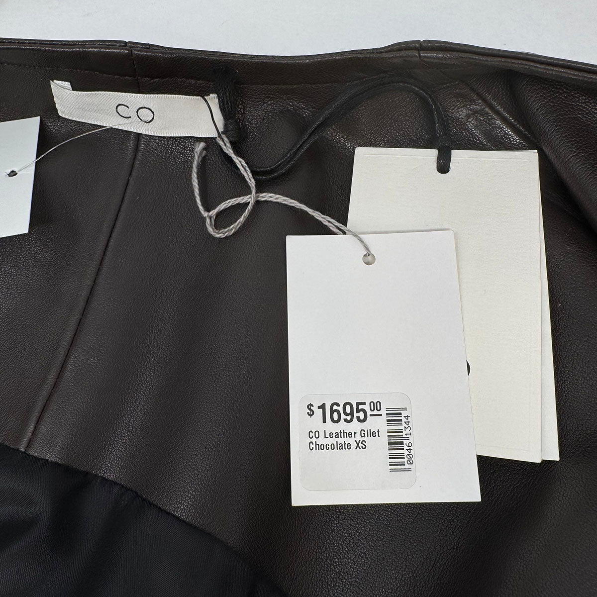 New CO Leather Waistcoat