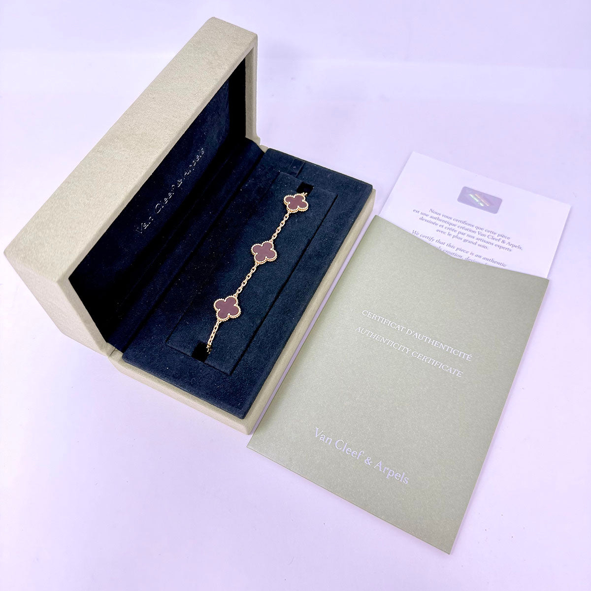Van Cleef & Arpels Vintage Alhambra 5 Motif Bracelet