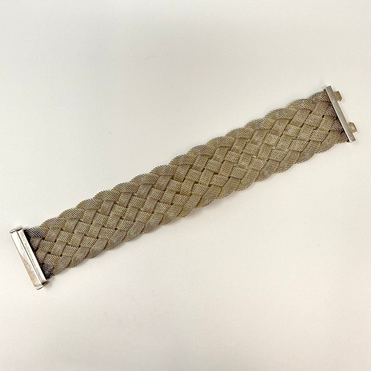 Tiffany & Co. Sterling Silver Braided Somerset Bracelet
