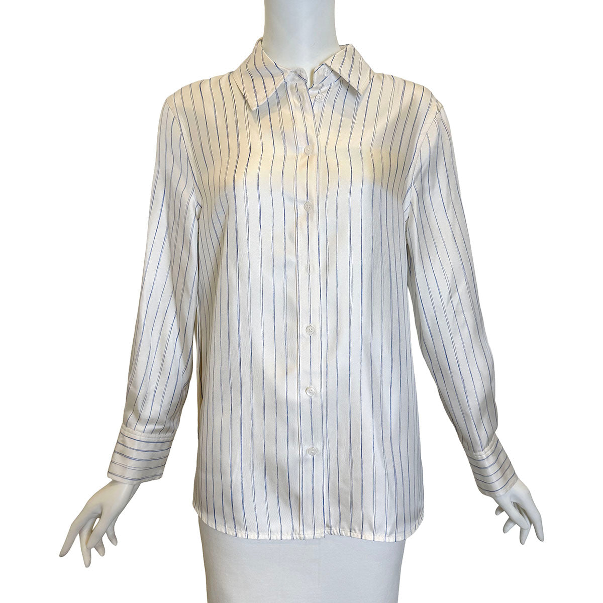 Proenza Schouler Striped Silk Blouse