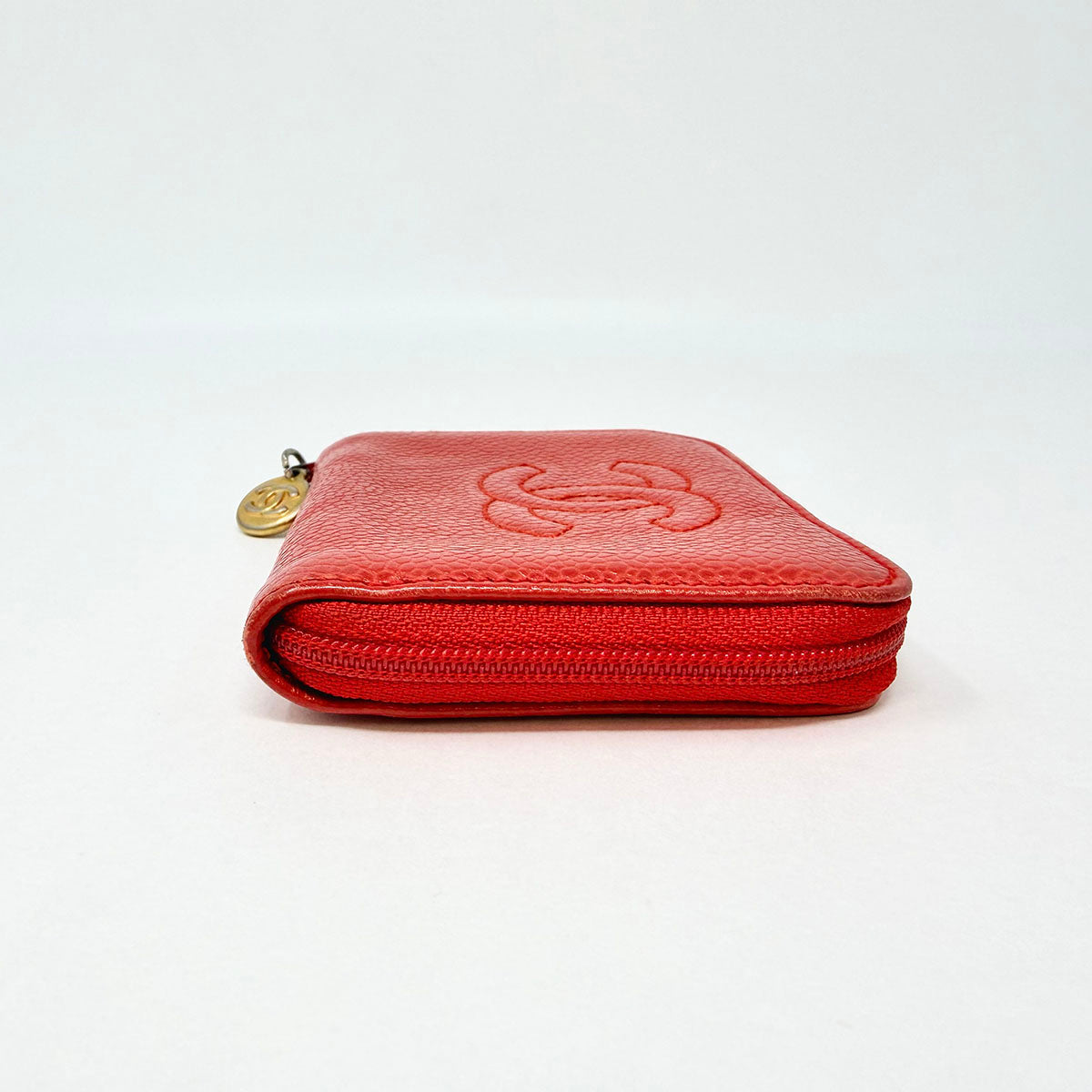 Chanel Red Coin Case