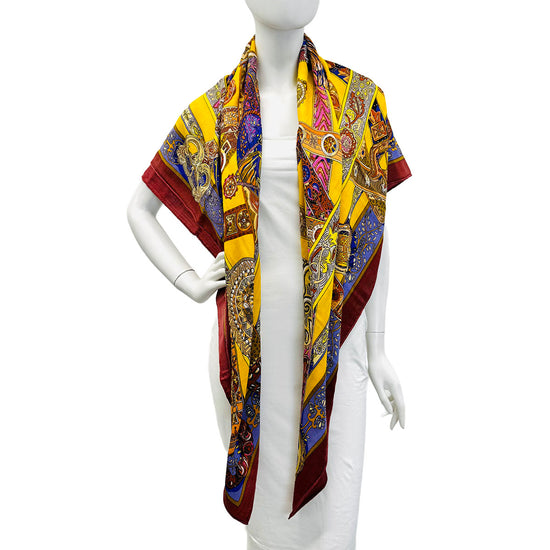Hermes "Le Songe de la Licorne" Shawl