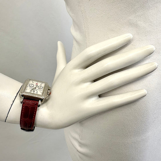 Michele Deco Chronograph Watch