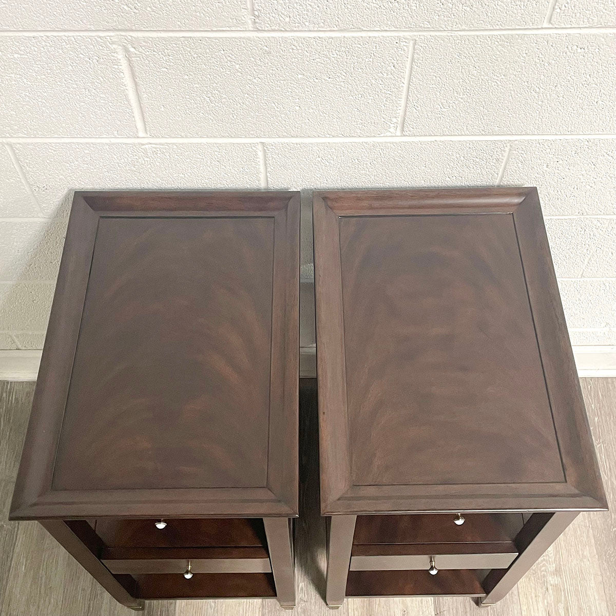 Pair of Woodbridge Furniture Speedwell End Tables