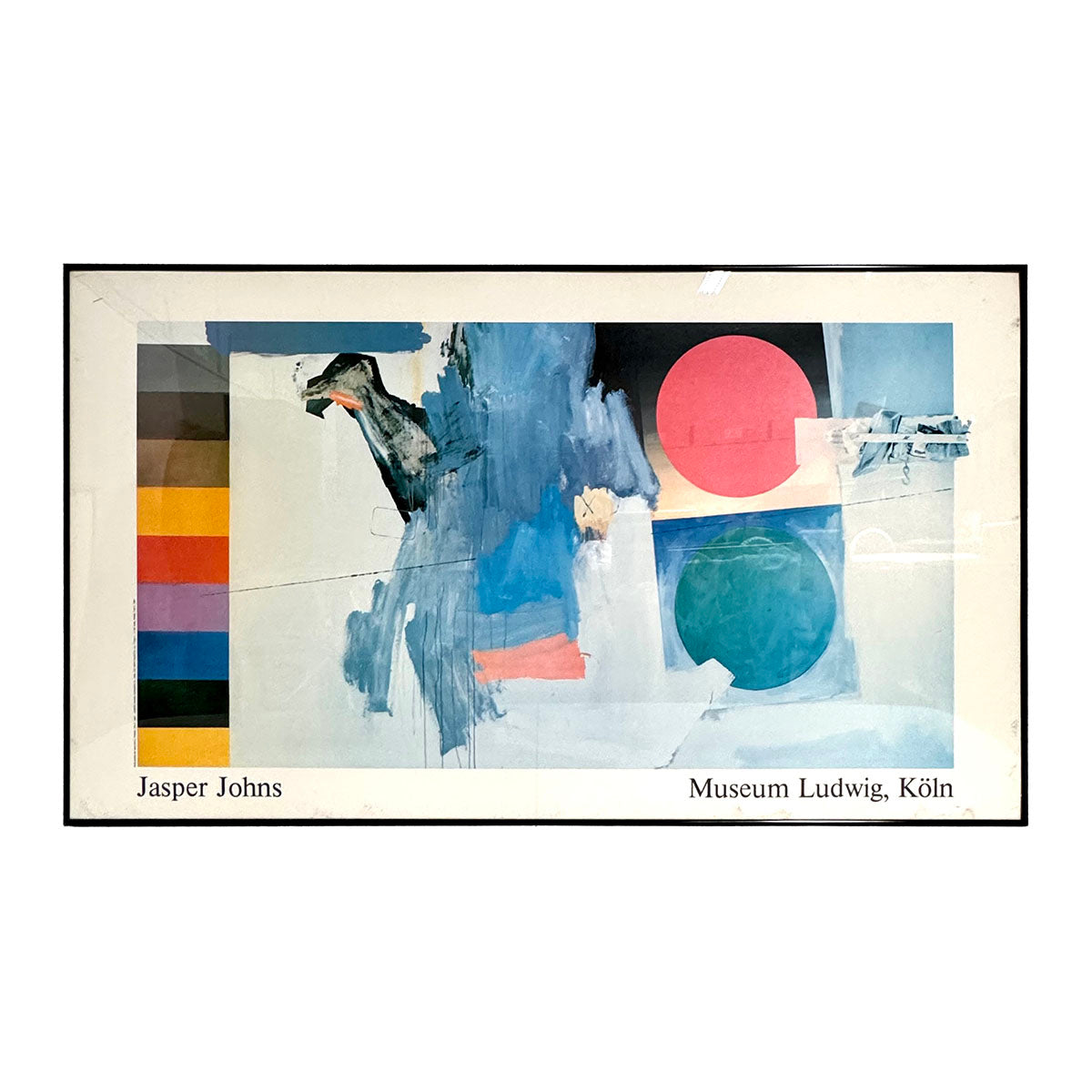 Jasper Johns Poster Framed