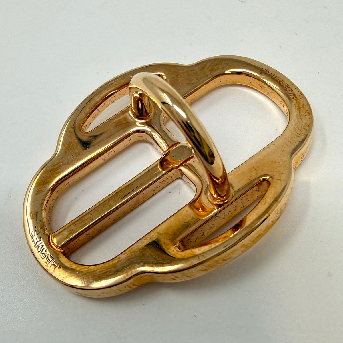 Hermes Mini Boucle Twilly Scarf Ring