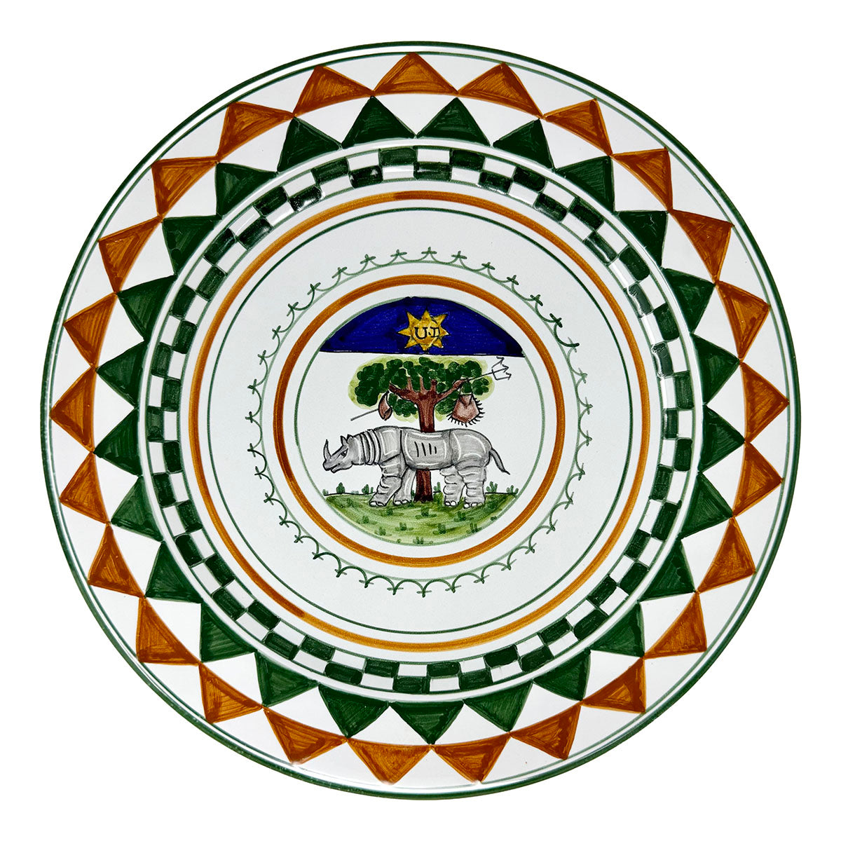 Deruta Hand painted Wall plate
