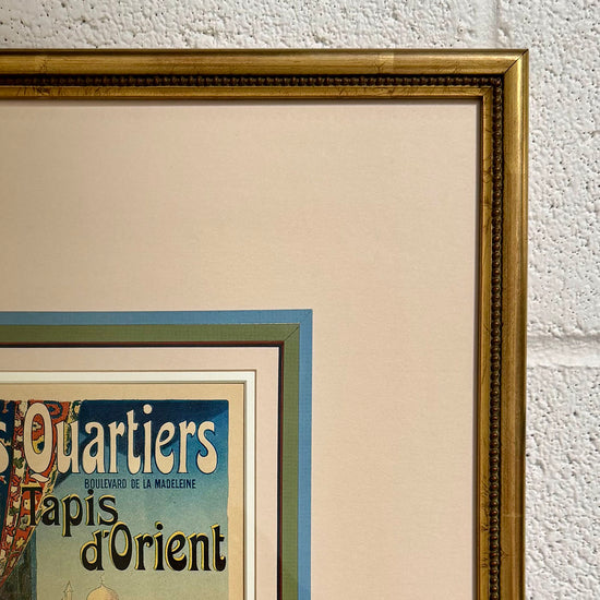 "Aux Trois Quartiers", French Poster