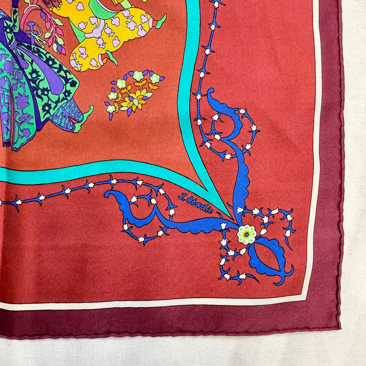 エルメス HERMES スカーフ Poesie Persane ペルシャの詩 HERMES エルメス カレ90 Poesie Persane/ペルシャの詩 スカーフ