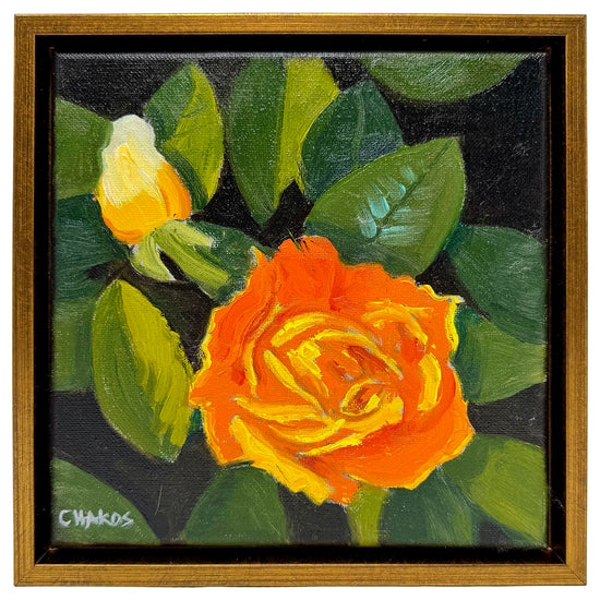 "Tropicana Rose" Painting Signed