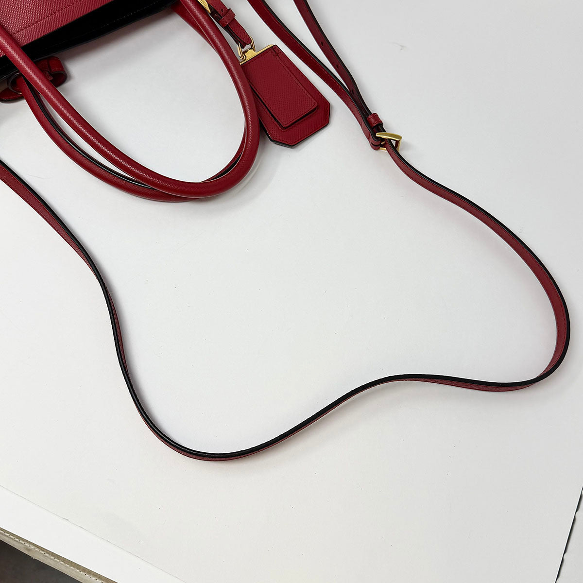 Prada Saffiano Cuir Double Bag