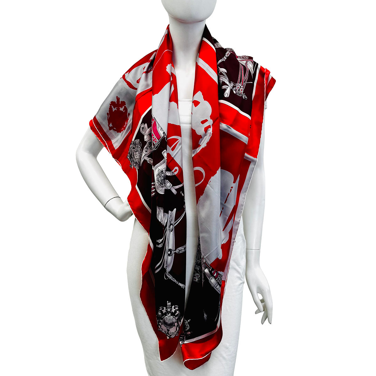 Hermes "Harnaux de Cour" Shawl