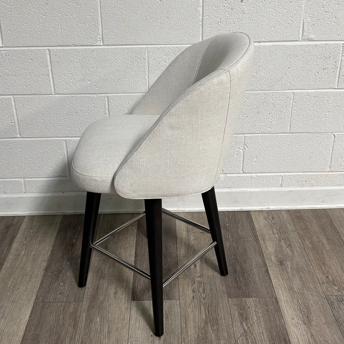 Set of 4 Room & Board Upholstered Counter Chairs