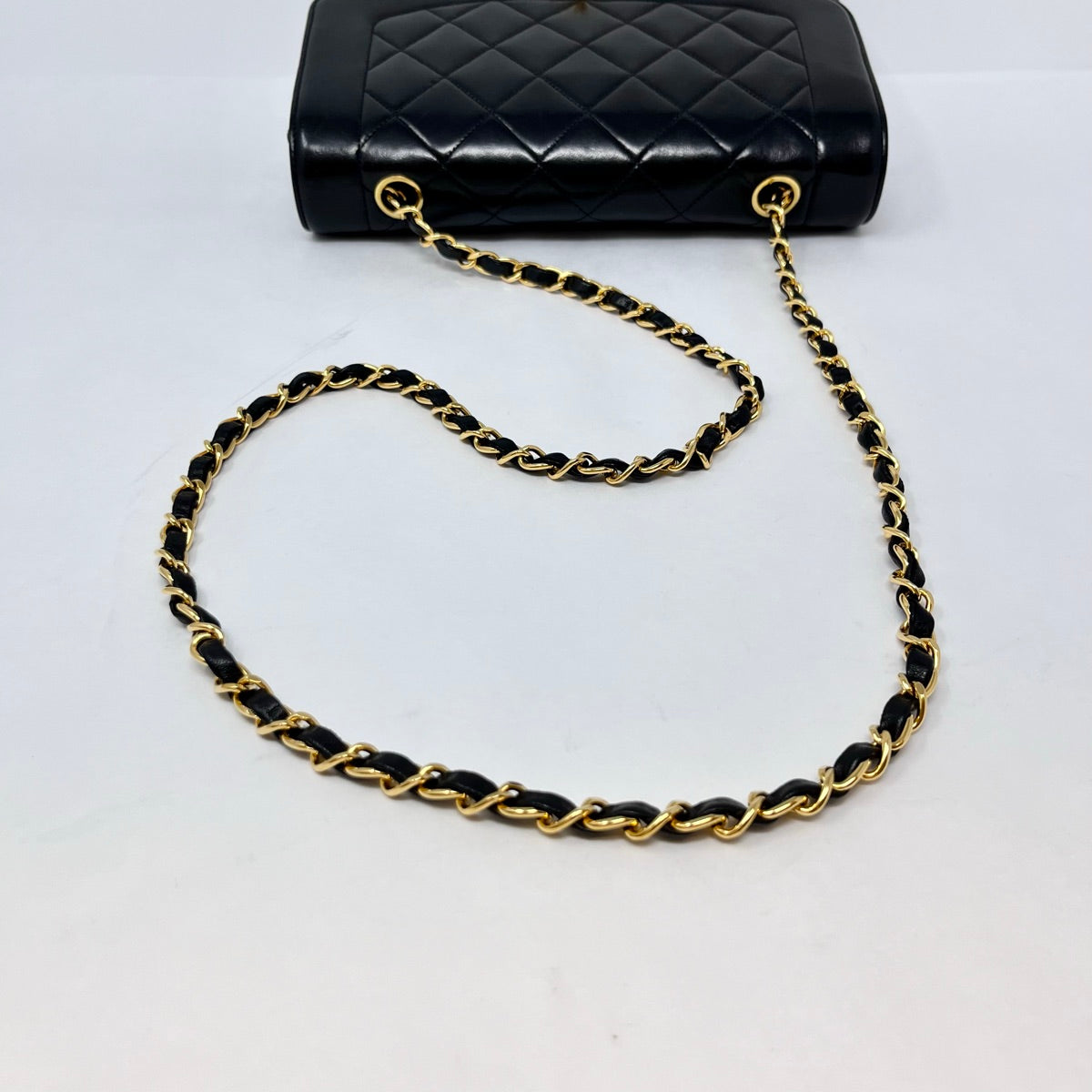 Chanel 1991 -1994 Diana Bag with 24K Gold Plated Hardware