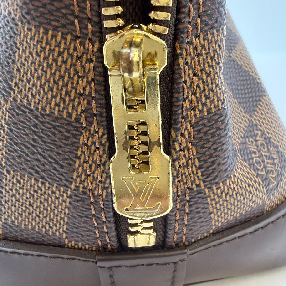 Louis Vuitton Damier Ebene Alma Bag