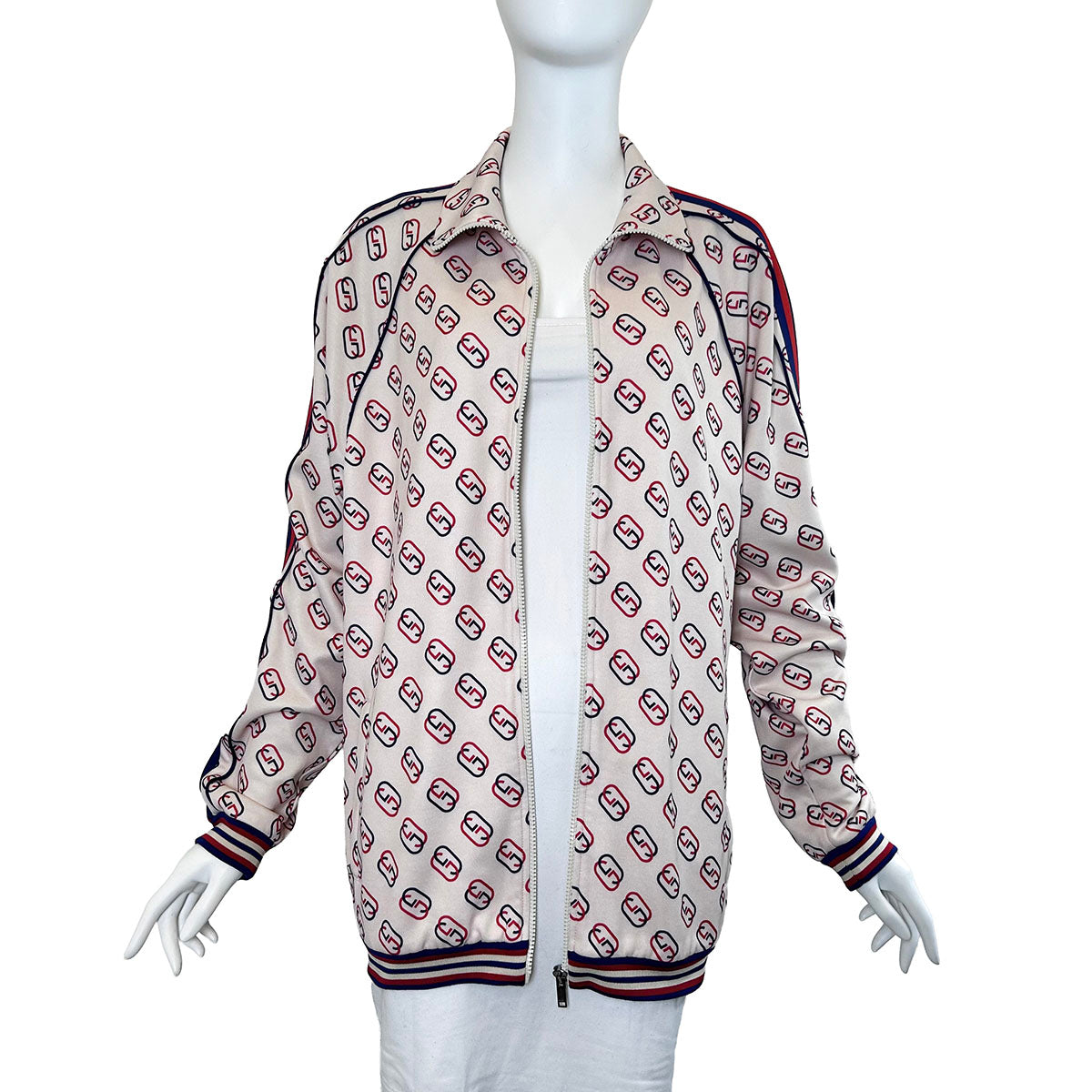 Gucci Interlocking GG Logo Light Weight Jacket