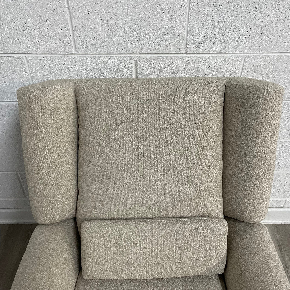 RH Upholstered  Swivel Recliner