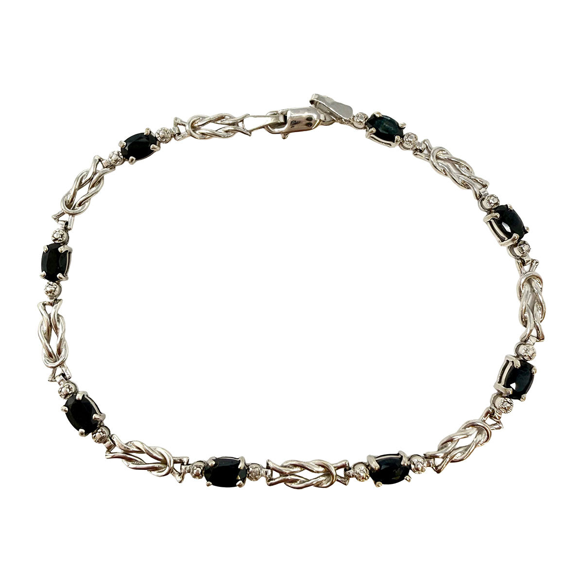 Sapphire and Diamond Bracelet
