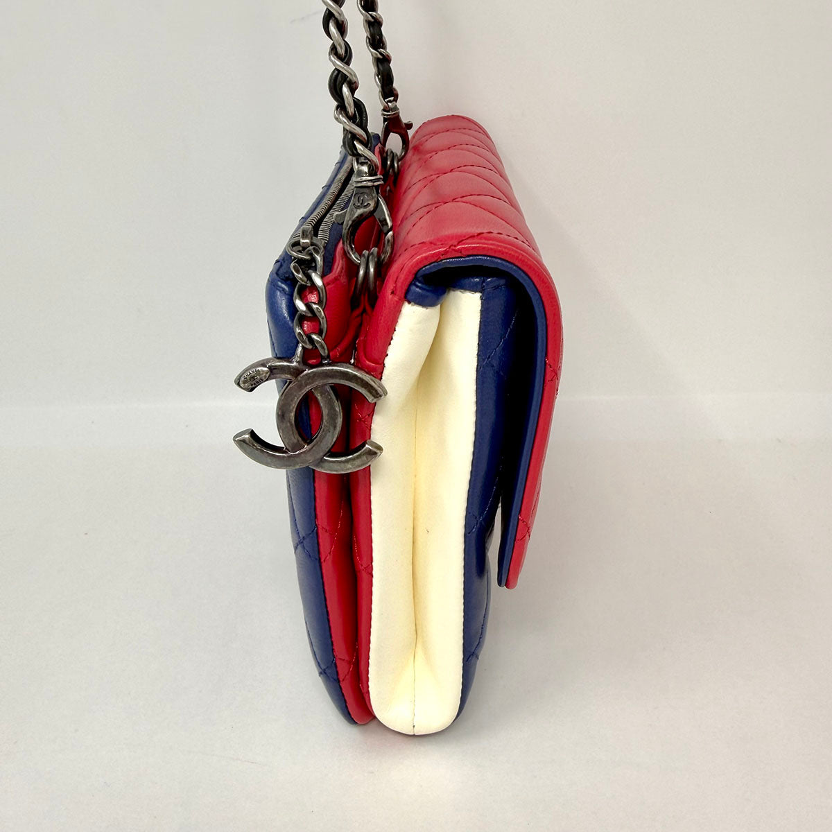 Chanel Tricolor Crossbody Flap