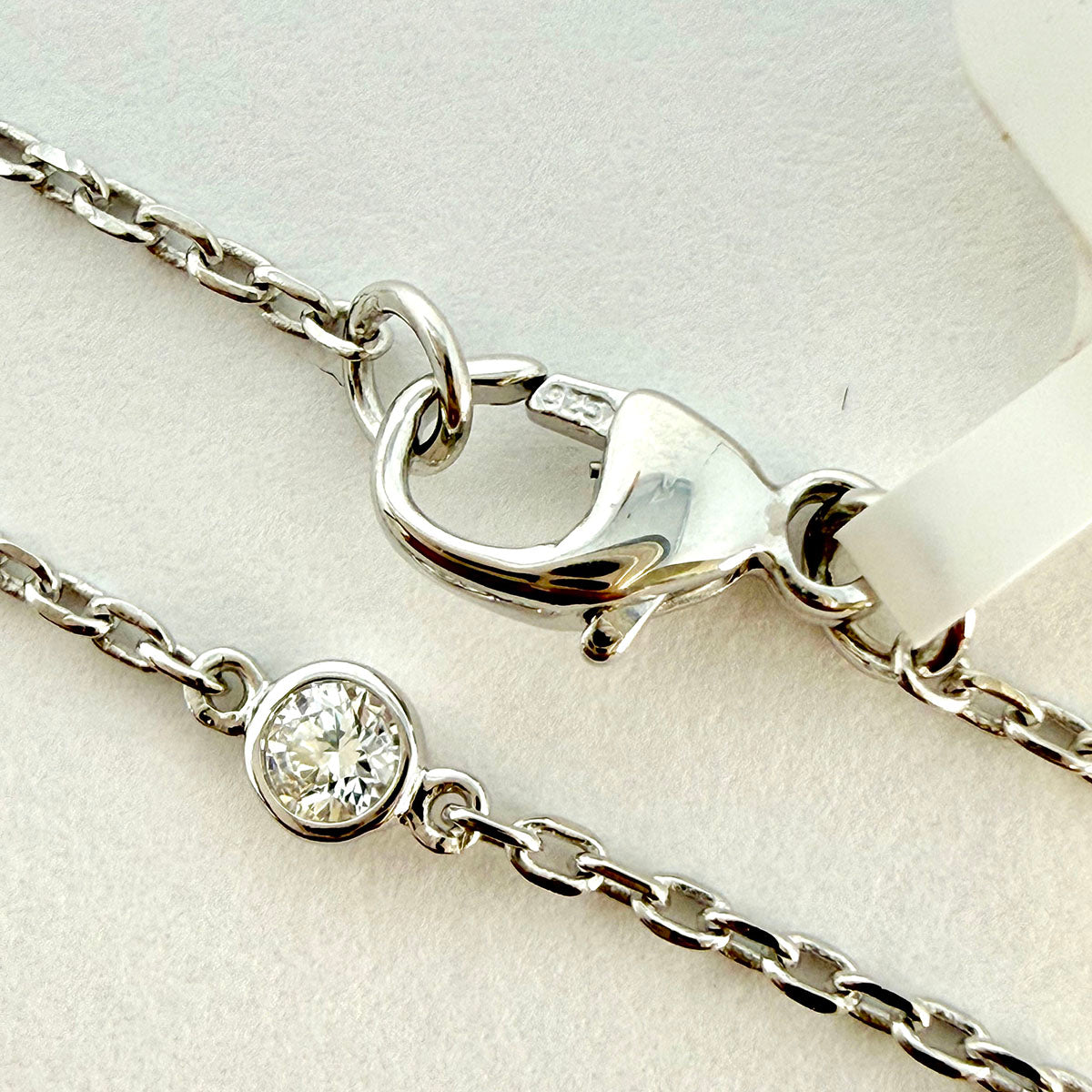 Lab Diamond Pendant Necklace