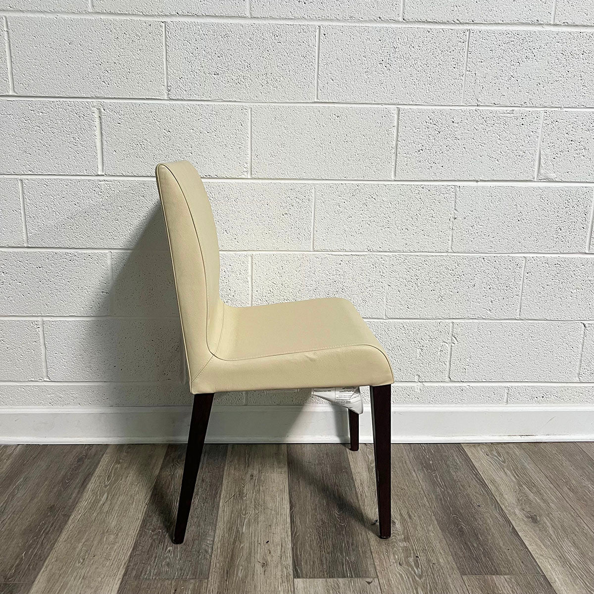 Set Of 4 Leather Dining Chairs