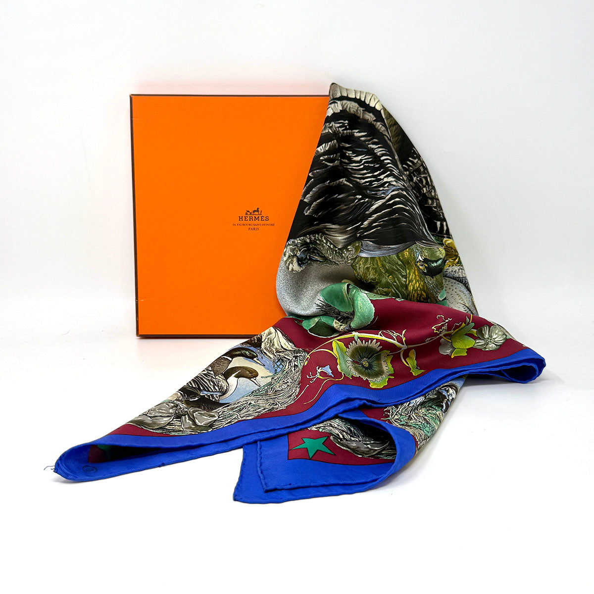 Hermes "Faune et Flore du Texas" Scarf