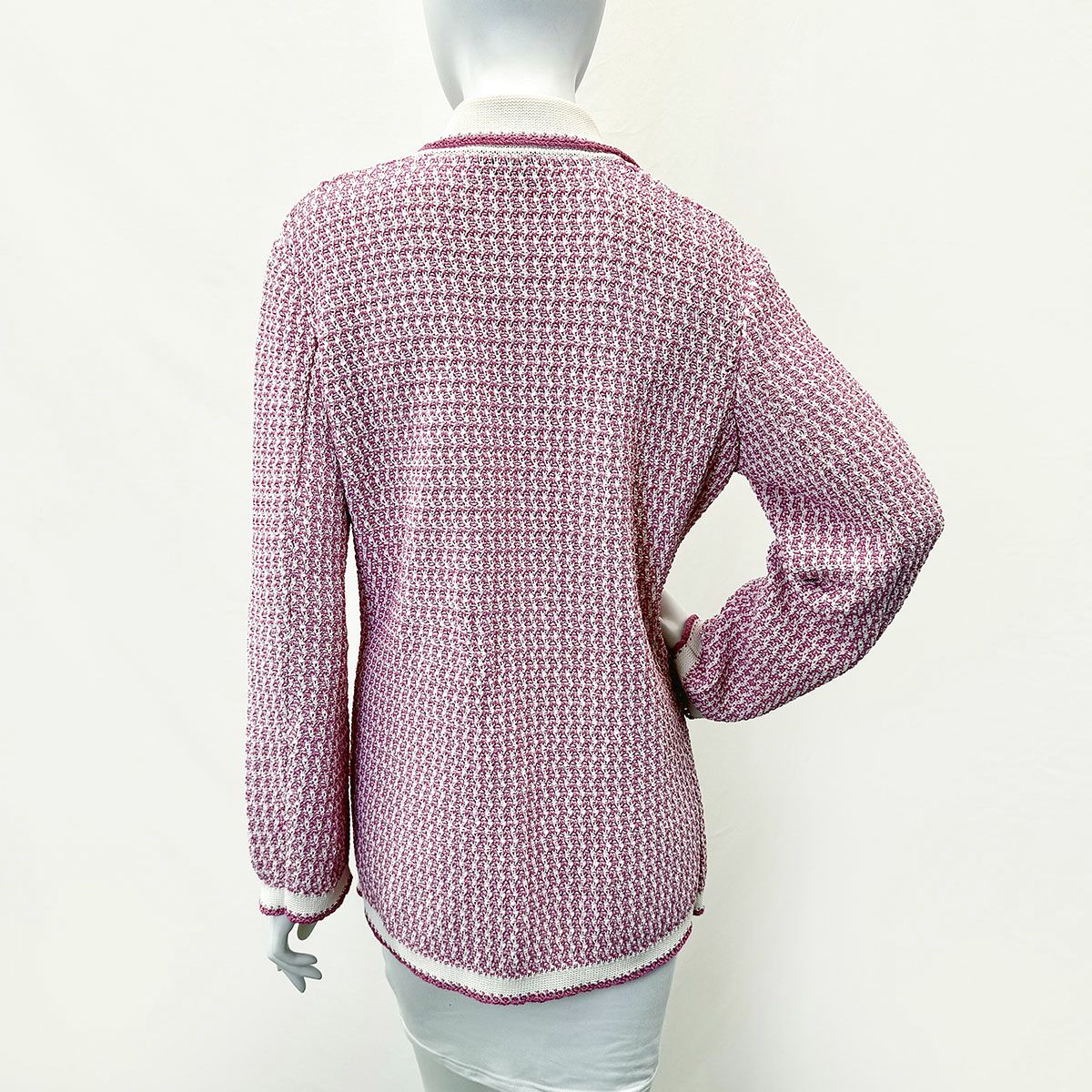 Chanel 2022 Tweed Patterned Jacket