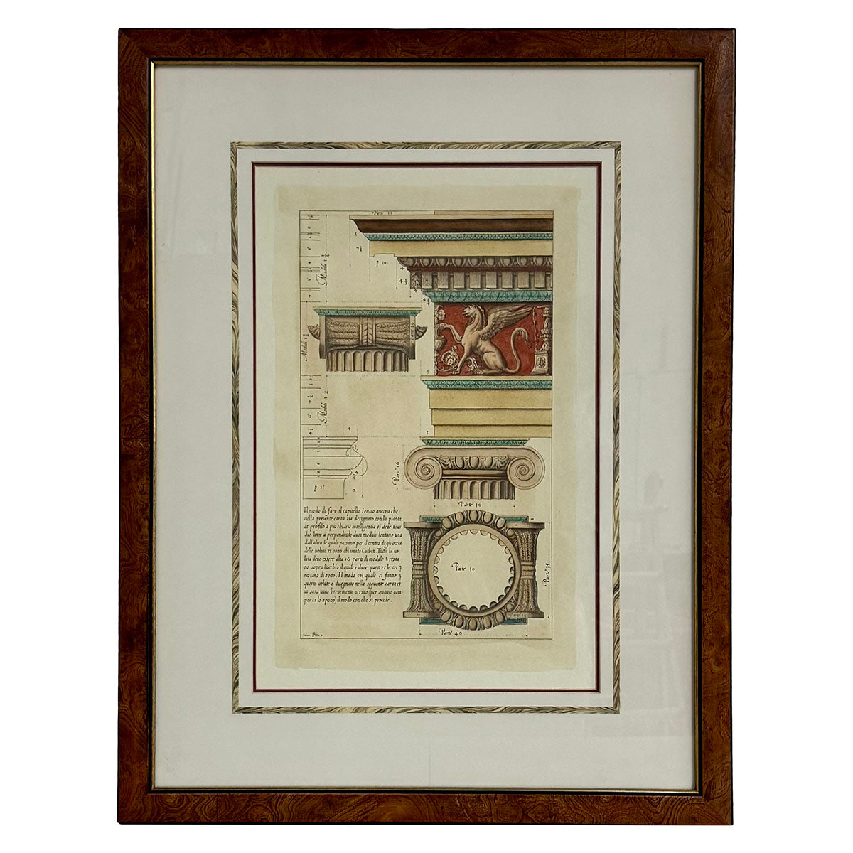 Architectural Rendering of a Roman Column I