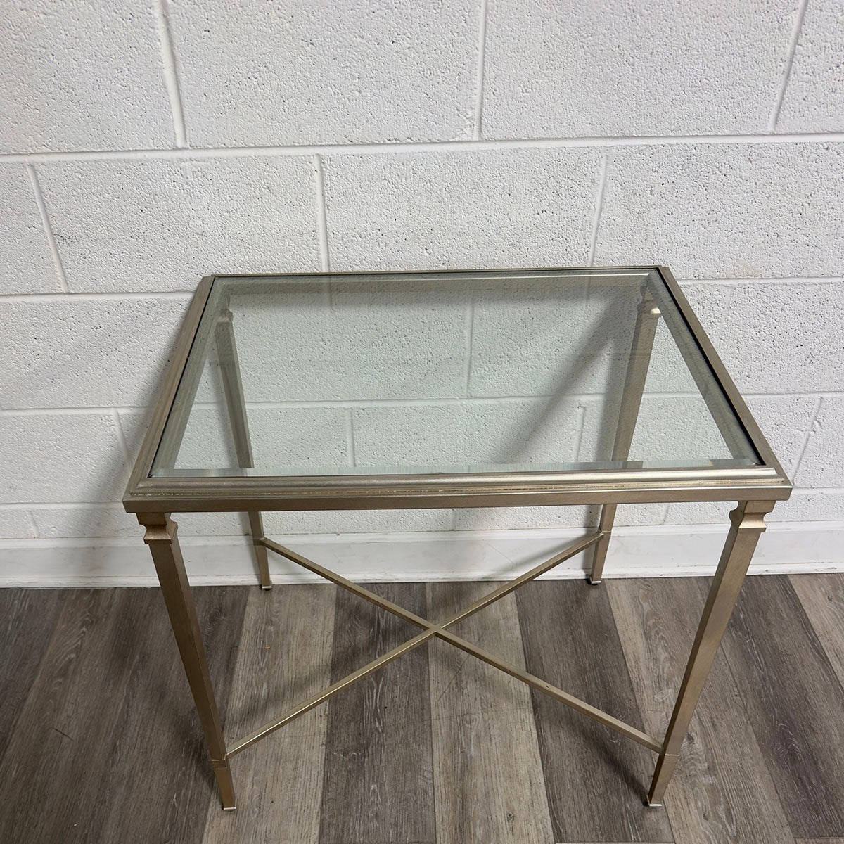 Silver Side Table