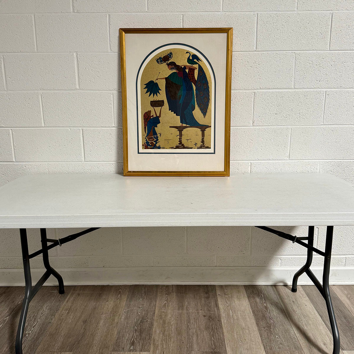 "Moses in a Basket" Lithograph Signed AP