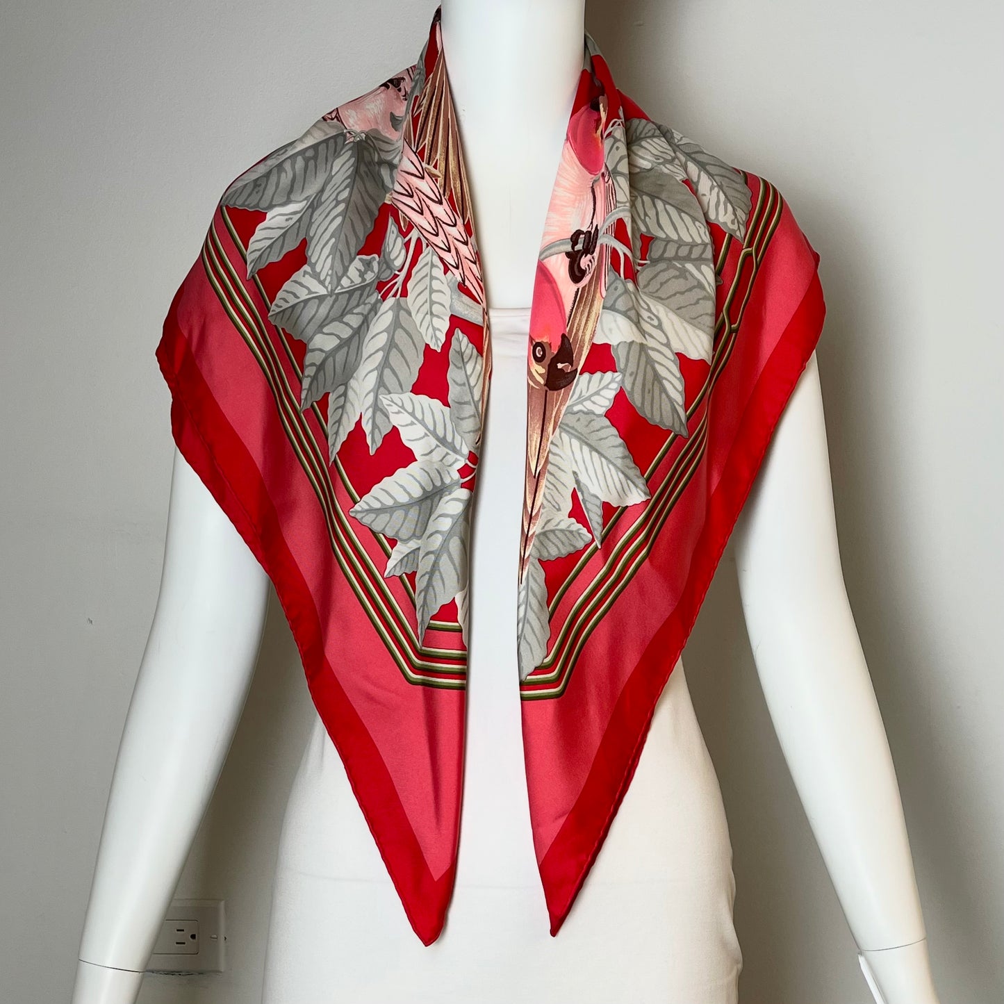 Hermes "Les Perroquets" Scarf