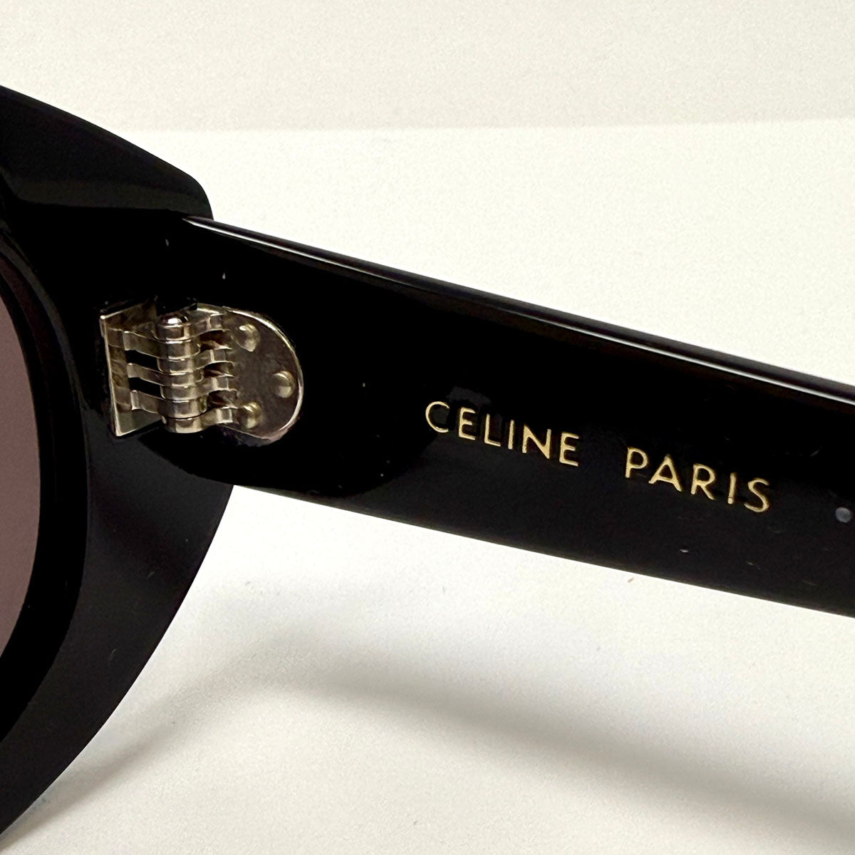 Celine "3 Dots" Square Geometric Shaped Sunglasses