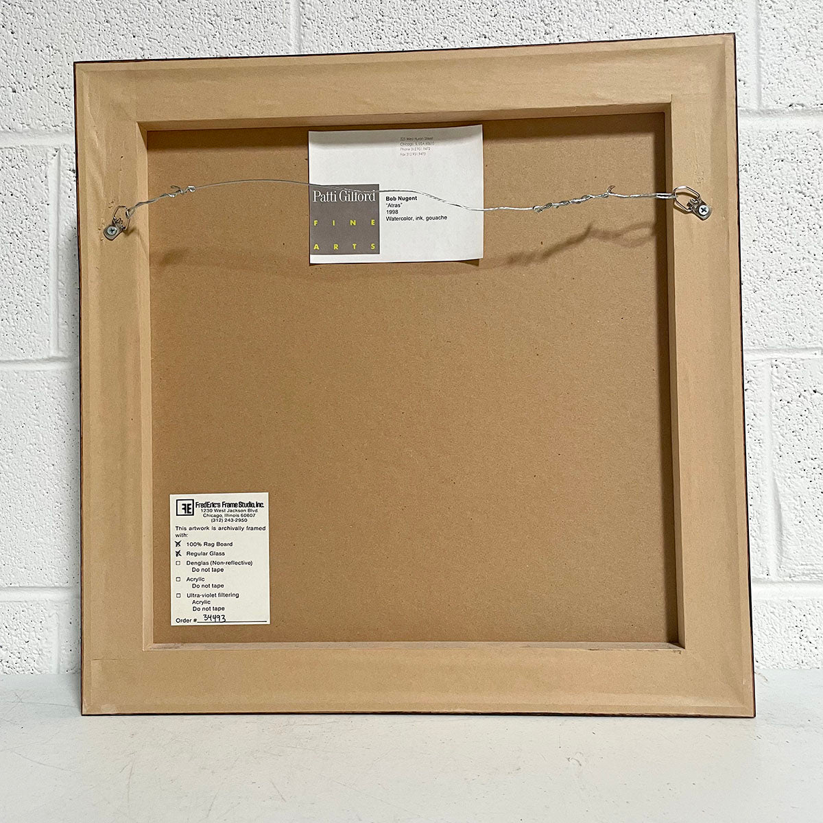 "Atras 44" Signed, Numbered and Dated 1998