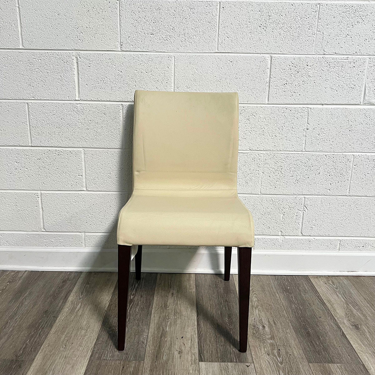 Set Of 4 Leather Dining Chairs