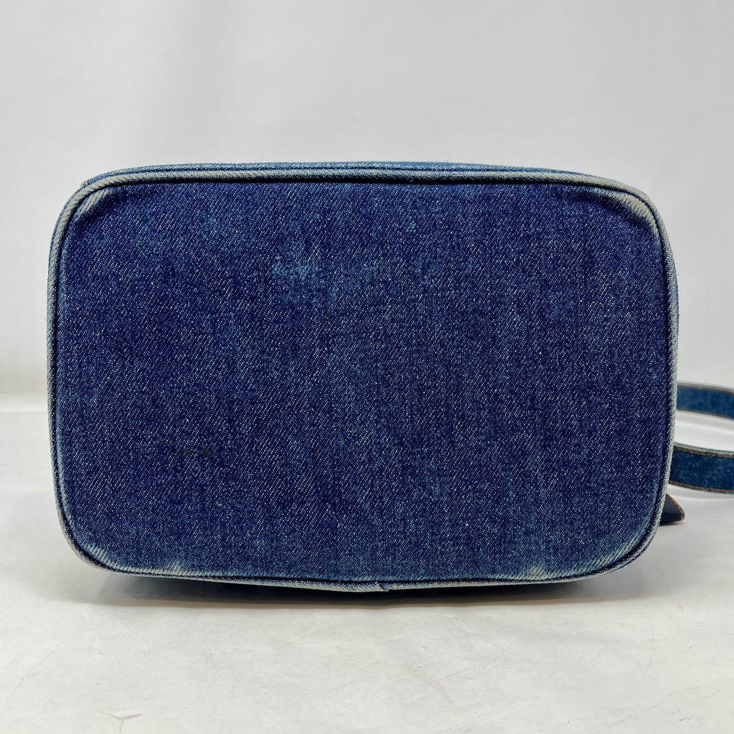 Chanel Vintage Denim CC Vanity Case